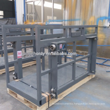 OEM 3000kg 3t Load 3m-14m Height Wall Mounted Guide Rail Lift Platform Cargo Lift